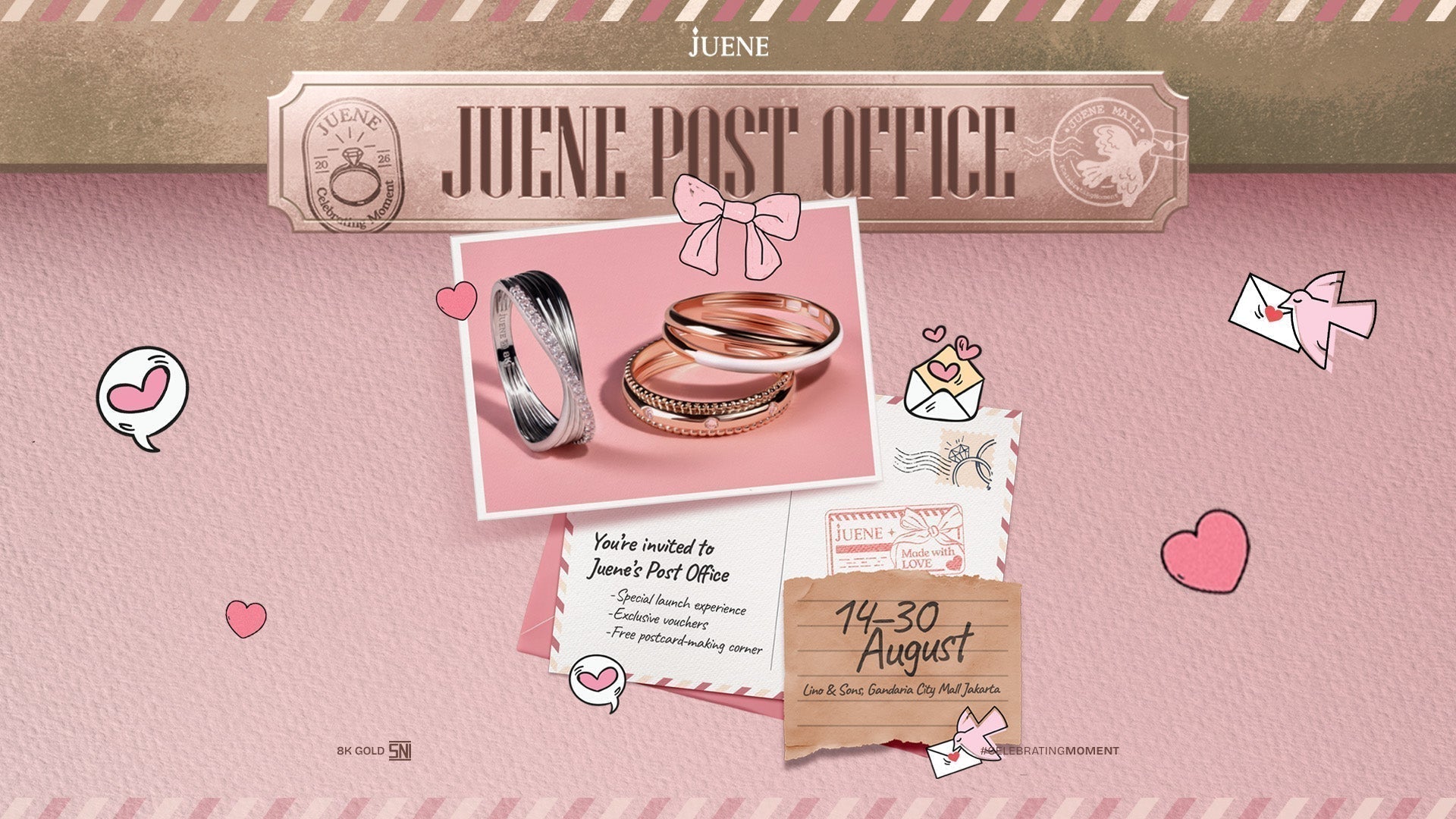 Juene’s Post Office: Temukan Carta & Savara di Gandaria City - Juene