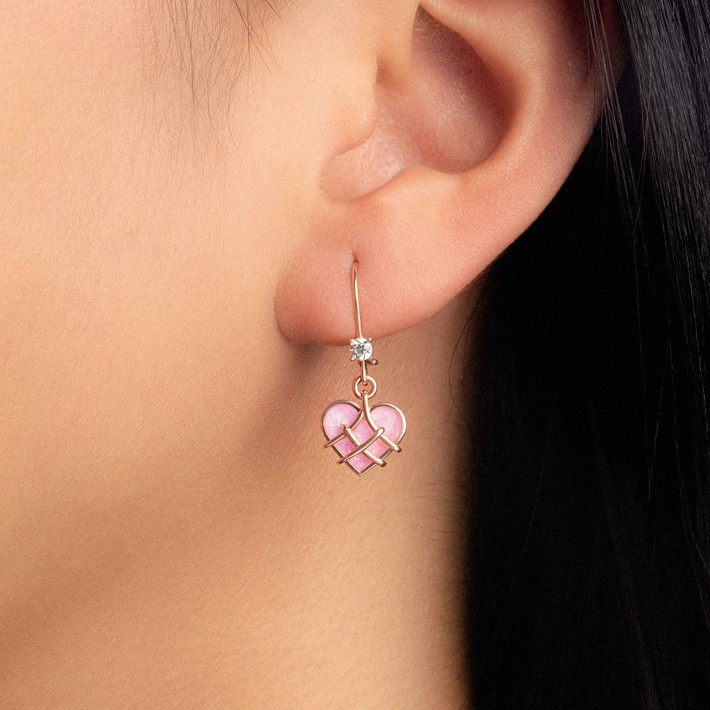 Anting Dewi Emas 7k - Klar Gold Earring - Charlotte Collection - Juene Jewelry - Juene