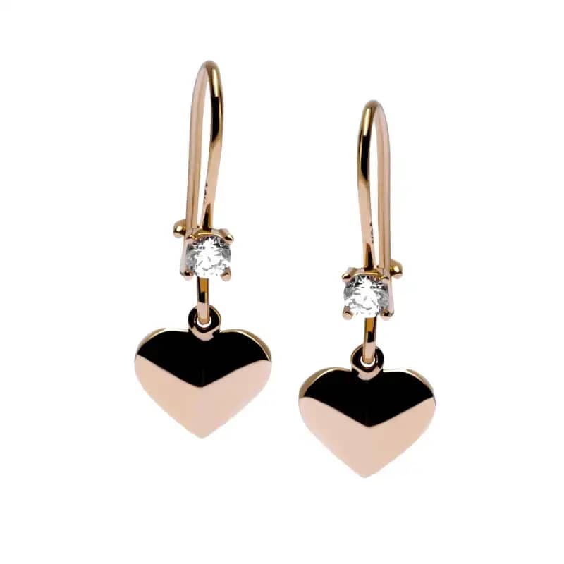 Anting Dewi Emas 7k - Lovana Gold Earring - Luxxe 03 Collection - Juene Jewelry - Juene