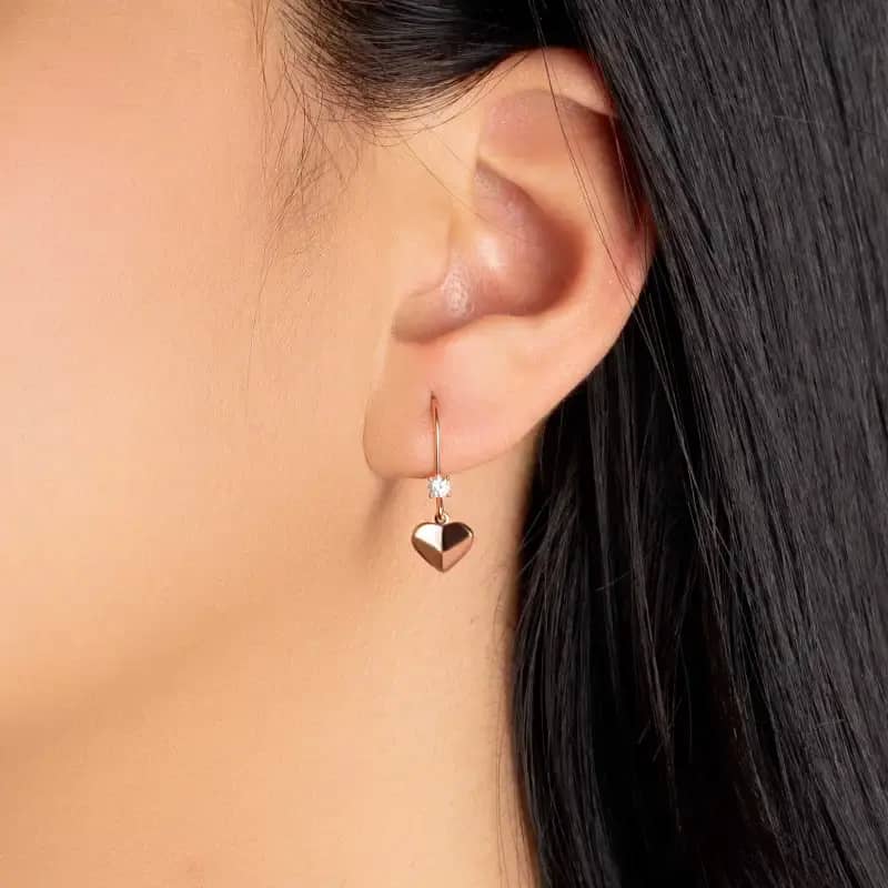 Anting Dewi Emas 7k - Lovana Gold Earring - Luxxe 03 Collection - Juene Jewelry - Juene