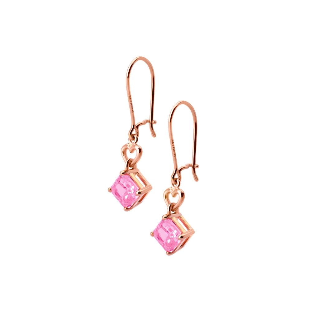 Anting Emas 7k - Chani Gold Earring - Pinky Crush Collection - Juene Jewelry - Juene