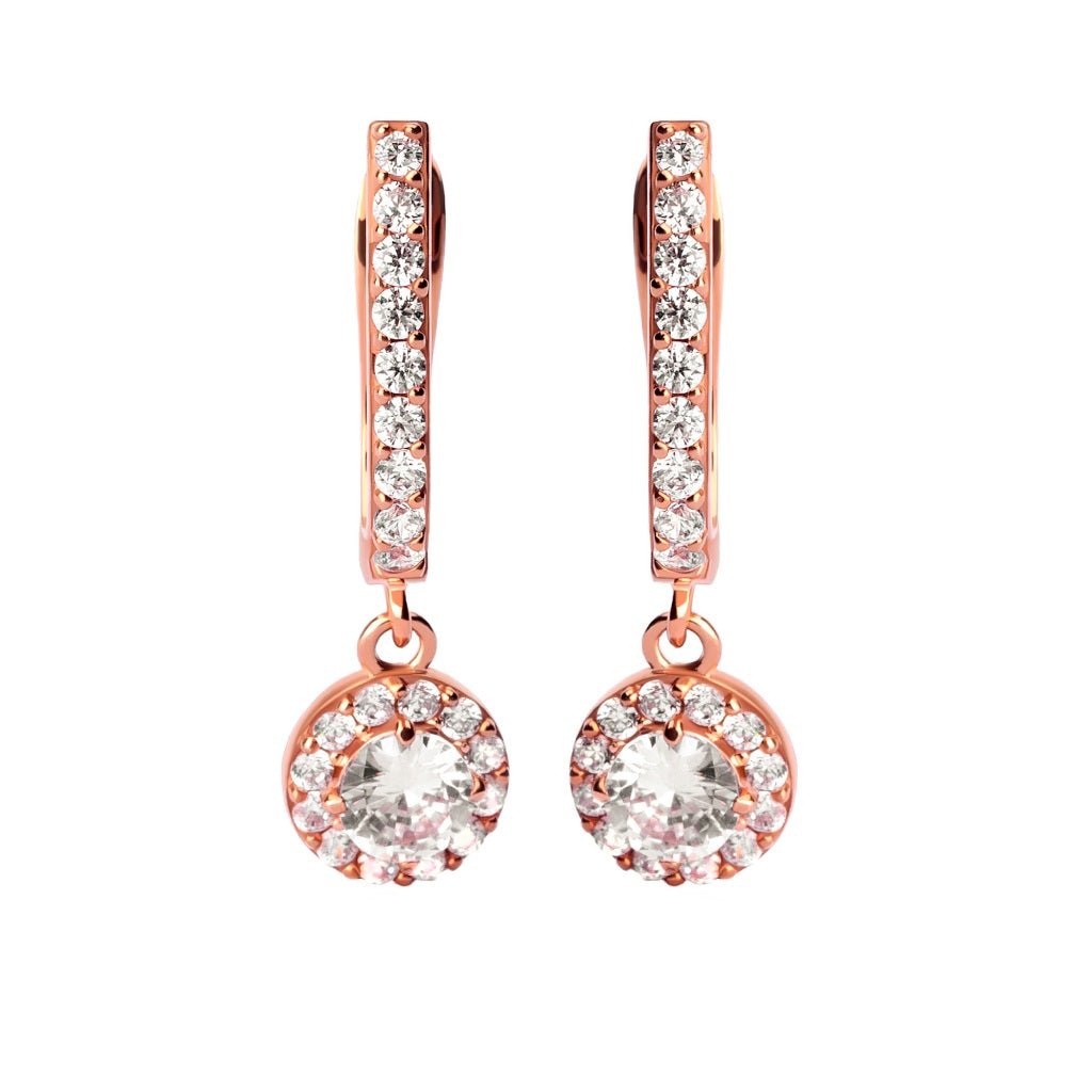 Anting Hoops Emas 7k - Reva Gold Earring - Avelia Collection - Juene Jewelry - Juene