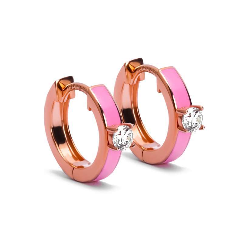 Anting Hoops Emas 7k Ruka Gold Hoops Earring Cherish Collection Juene  Jewelry