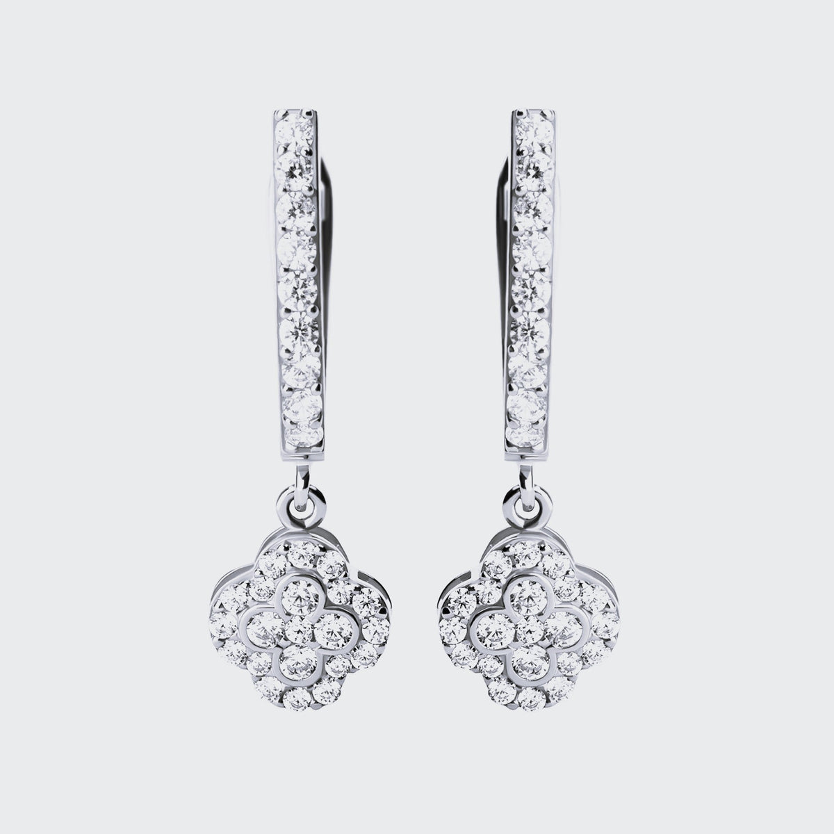 Anting Hoops Emas 8K - Dalia Gold Earring - Terra Collection - Juene Jewelry - Juene
