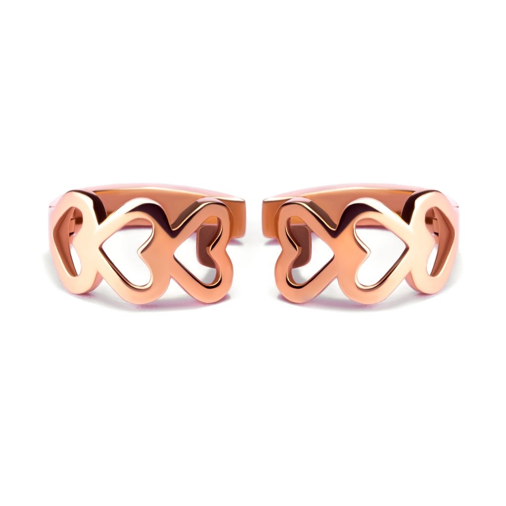 Anting Hoops Emas 8k - Keira Gold Earring - Brianeta Collection - Juene Jewelry - Juene Jewelry