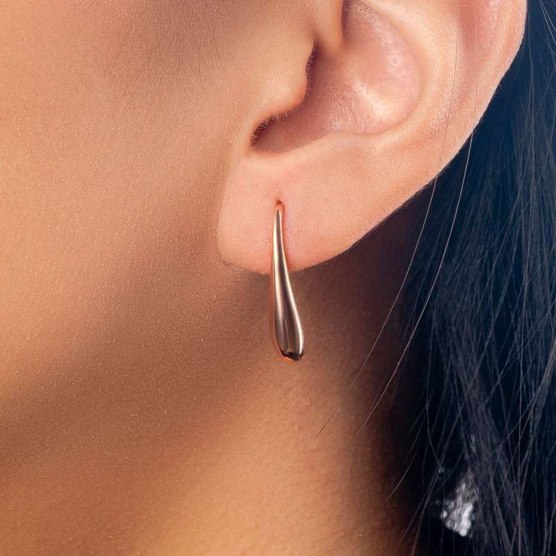 Anting Stud Emas 7k - Pure Gold Earring - With Love Collection - Cassandra Lee x Juene Jewelry - Juene