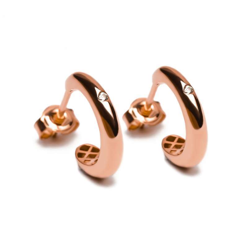 Anting Tusuk Emas 7k - Casey Gold Stud Earring - Luxia Collection - Juene Jewelry - Juene