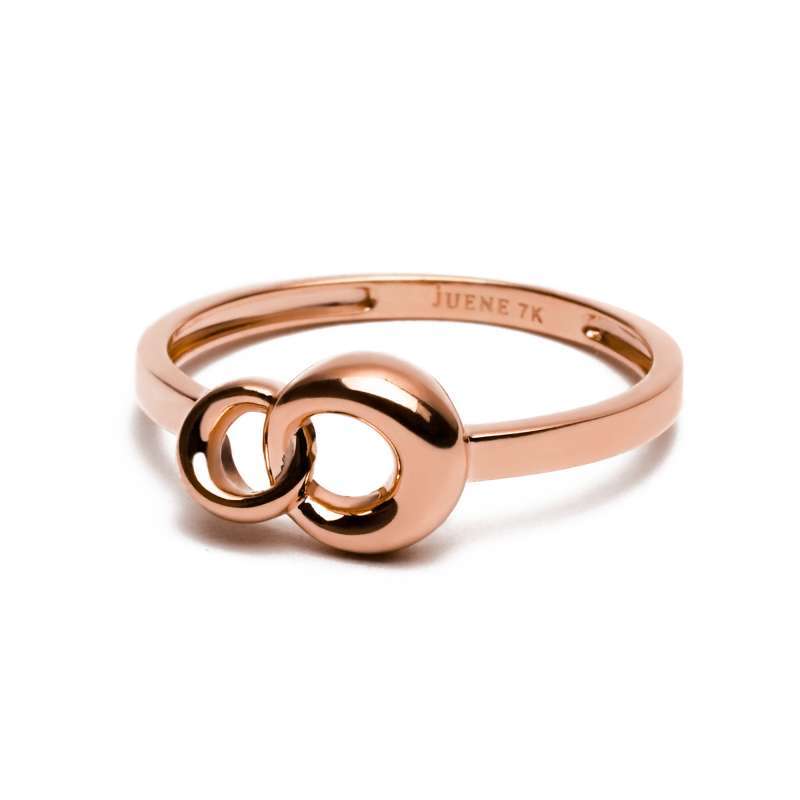 Cincin Emas 7k - Ava Gold Ring - Luxia Collection - Juene Jewelry - Juene