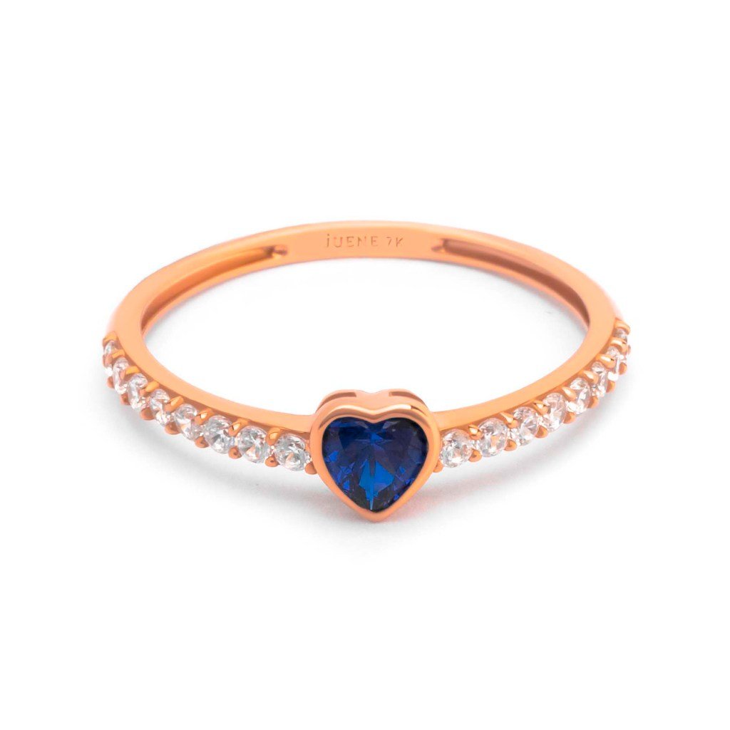Cincin Emas 7k - Azula Gold Ring - Moonveil Collection - Juene Jewelry - Juene