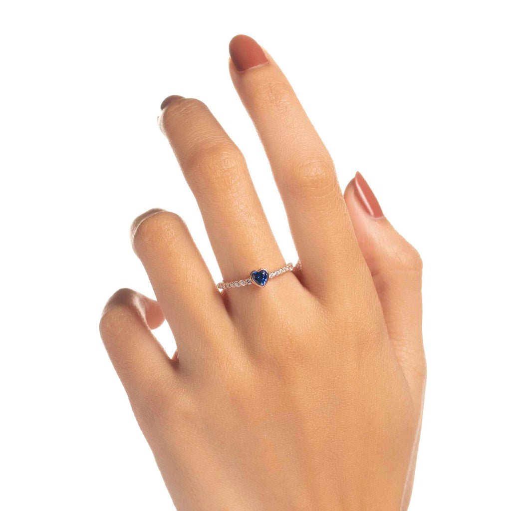 Cincin Emas 7k - Azula Gold Ring - Moonveil Collection - Juene Jewelry - Juene