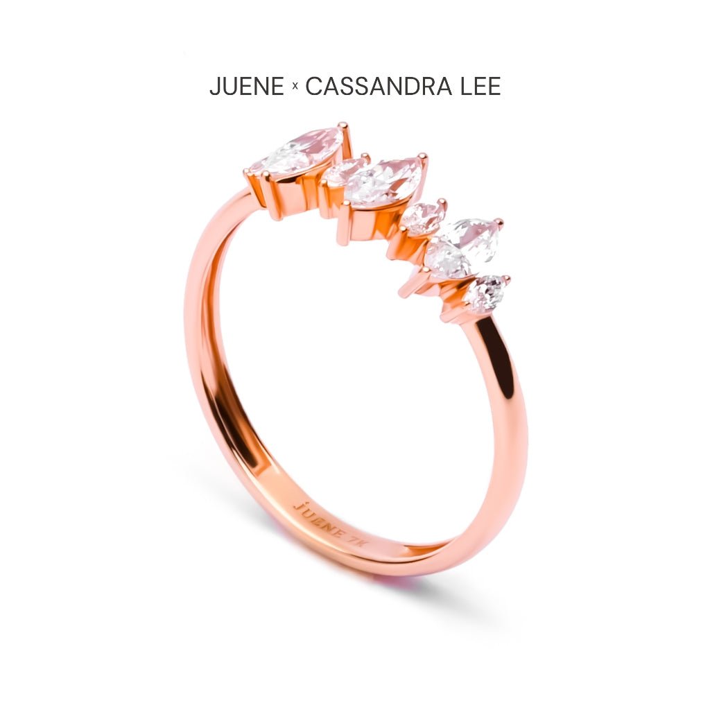 Cincin Emas 7k - Desire Gold Ring - Juene x Cassandra Lee Enchanted Collection - Juene Jewelry - Juene