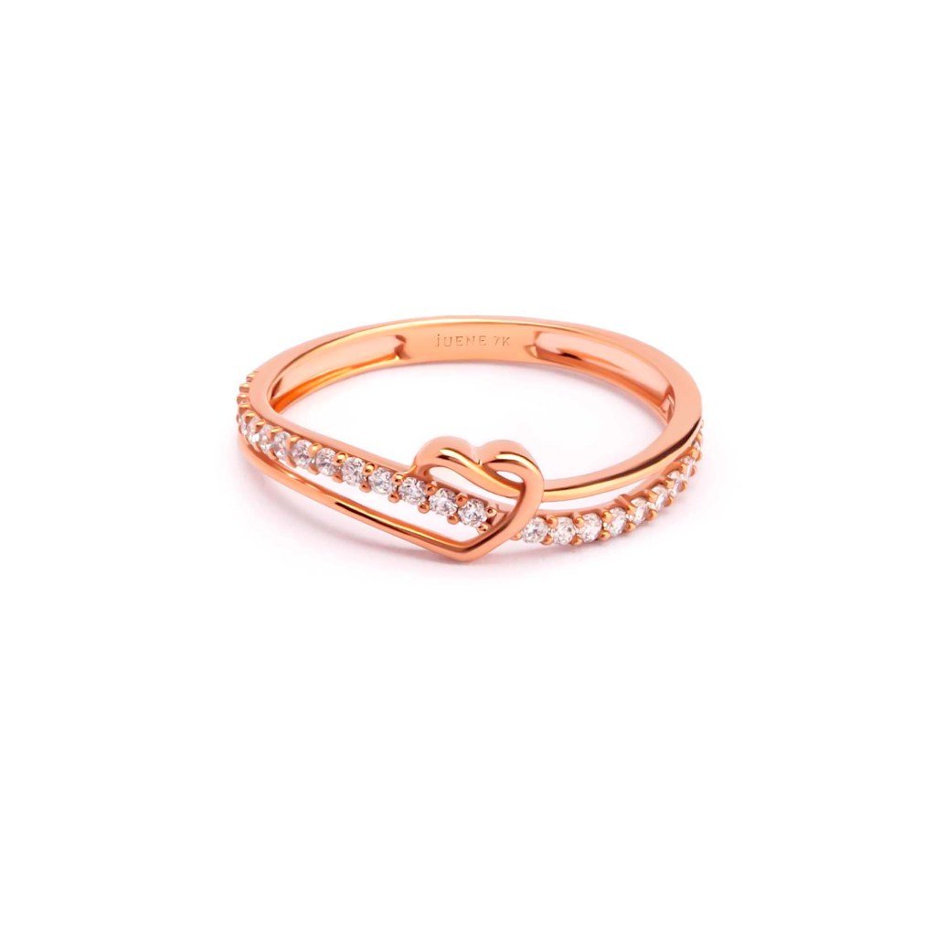 Cincin Emas 7k - Isabel Gold Ring - Adorn Collection - Juene Jewelry - Juene