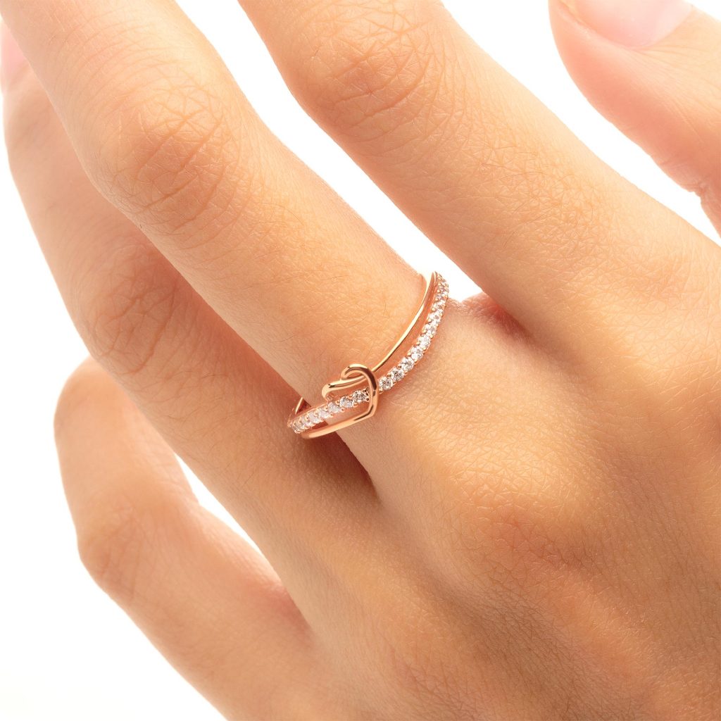 Cincin Emas 7k - Isabel Gold Ring - Adorn Collection - Juene Jewelry - Juene