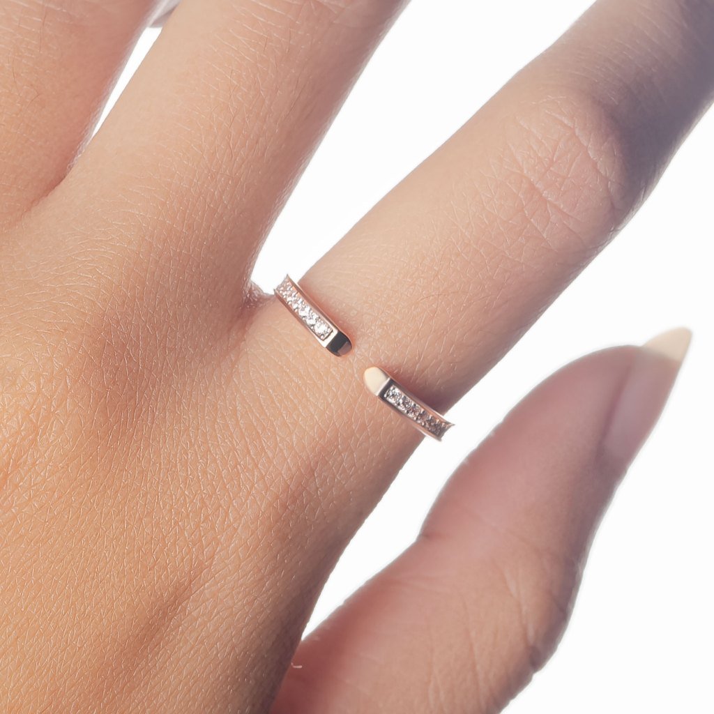Cincin Emas 7k - Kalea Gold Ring - Treasure Collection - Juene Jewelry - Juene