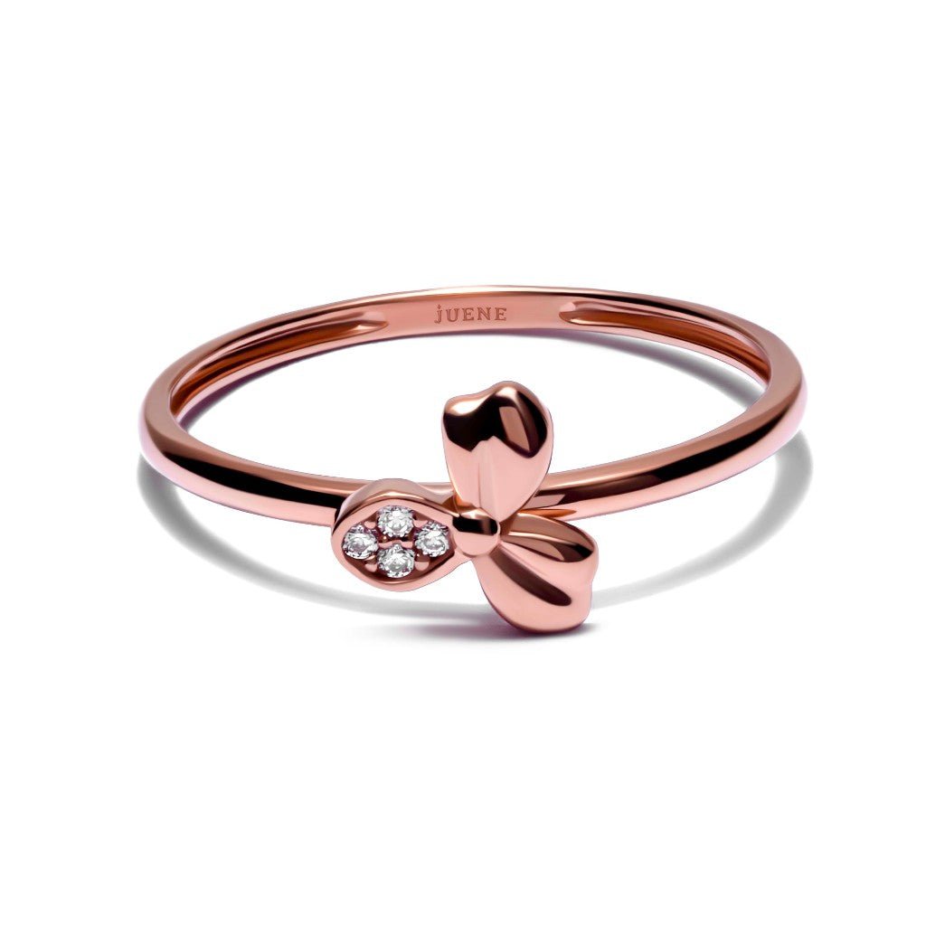 Cincin Emas 7k - Kana Gold Ring - Armore Collection - Juene Jewelry - Juene