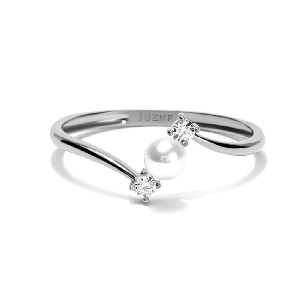 Cincin Emas 7k - Laya Gold Ring - Luxxe 04 Collection - Juene Jewelry - Juene