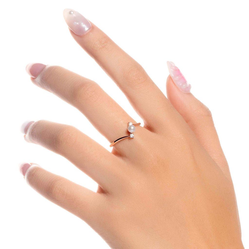 Cincin Emas 7k - Laya Gold Ring - Luxxe 04 Collection - Juene Jewelry - Juene