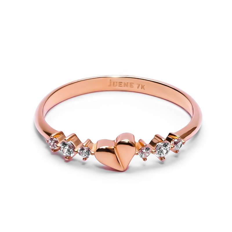 Cincin Emas 7k - Leva Gold Ring - Garden Collection - Juene Jewelry - Juene