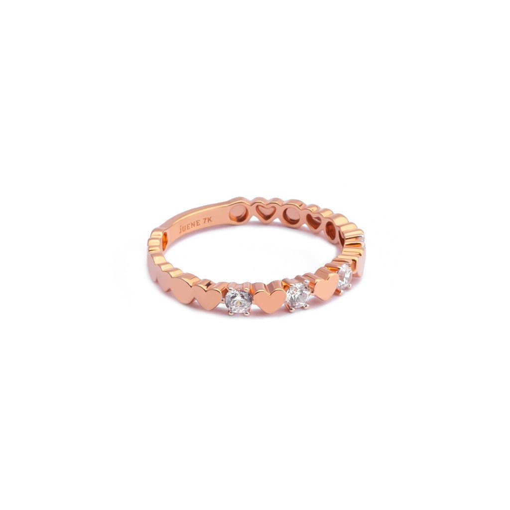 Cincin Emas 7k - Listy Gold Ring - Treasure Collection - Juene Jewelry - Juene
