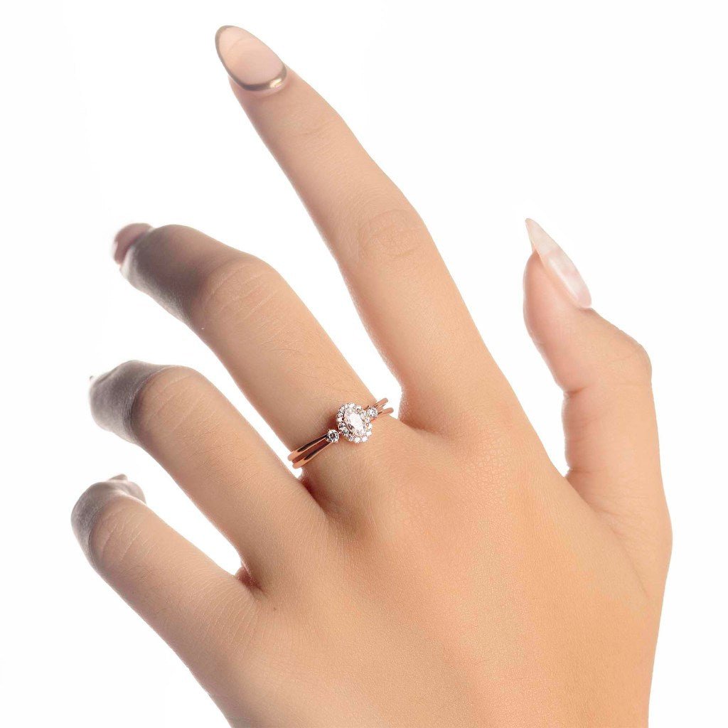 Cincin Emas 7k - Maza Gold Ring - Glacia Collection - Juene Jewelry - Juene
