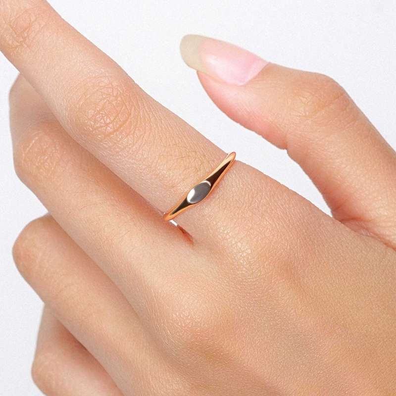 Cincin Emas 7k - Miley Gold Ring - Luxia Collection - Juene Jewelry - Juene