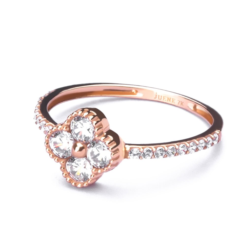 Cincin Emas 7k - Mine Gold Ring - Dazzling Juene Collection - Juene Jewelry