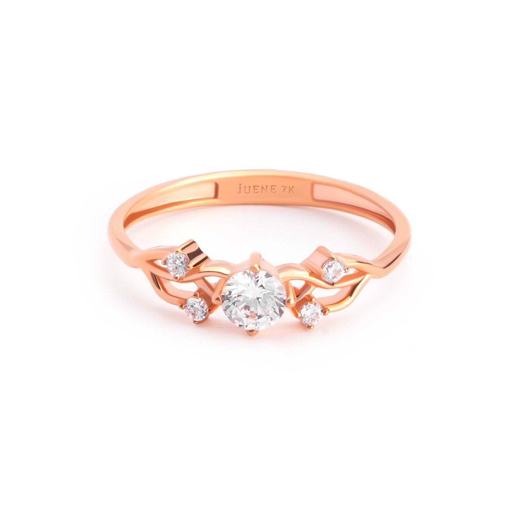 Cincin Emas 7k - Noa Gold Ring - Adorn Collection - Juene Jewelry - Juene