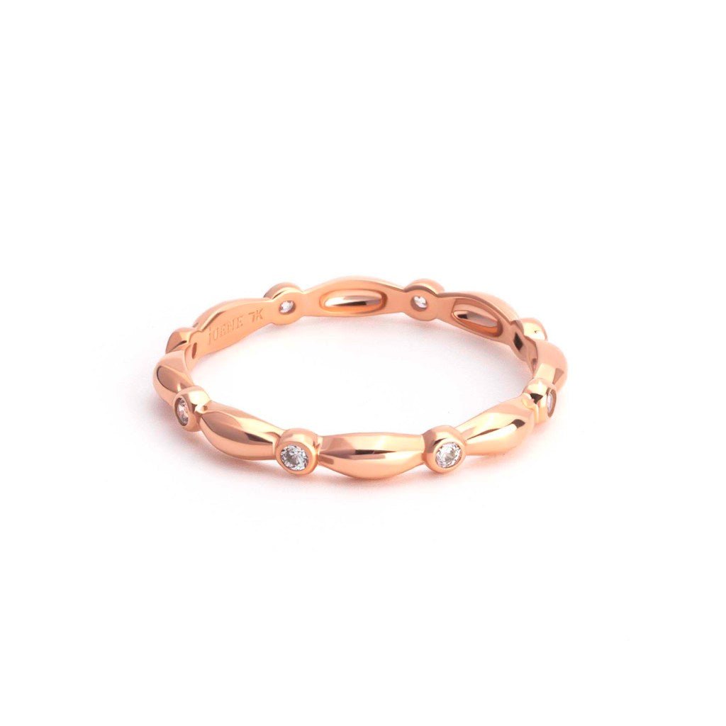 Cincin Emas 7k - Orea Gold Ring - Dotsy Collection - Juene Jewelry - Juene