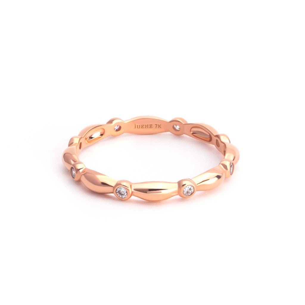 Cincin Emas 7k - Orea Gold Ring - Dotsy Collection - Juene Jewelry - Juene