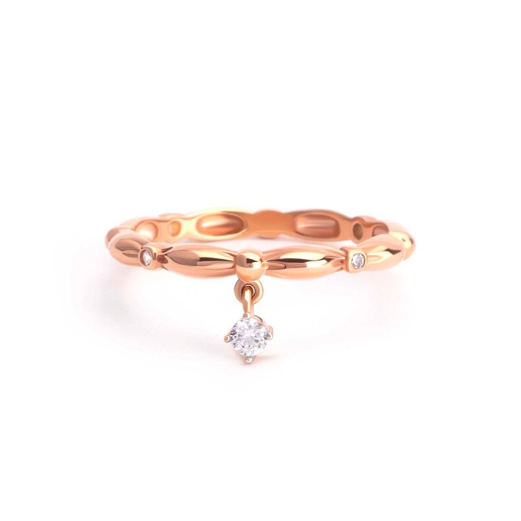 Cincin Emas 7k - Orelo Gold Ring - Dotsy Collection - Juene Jewelry - Juene