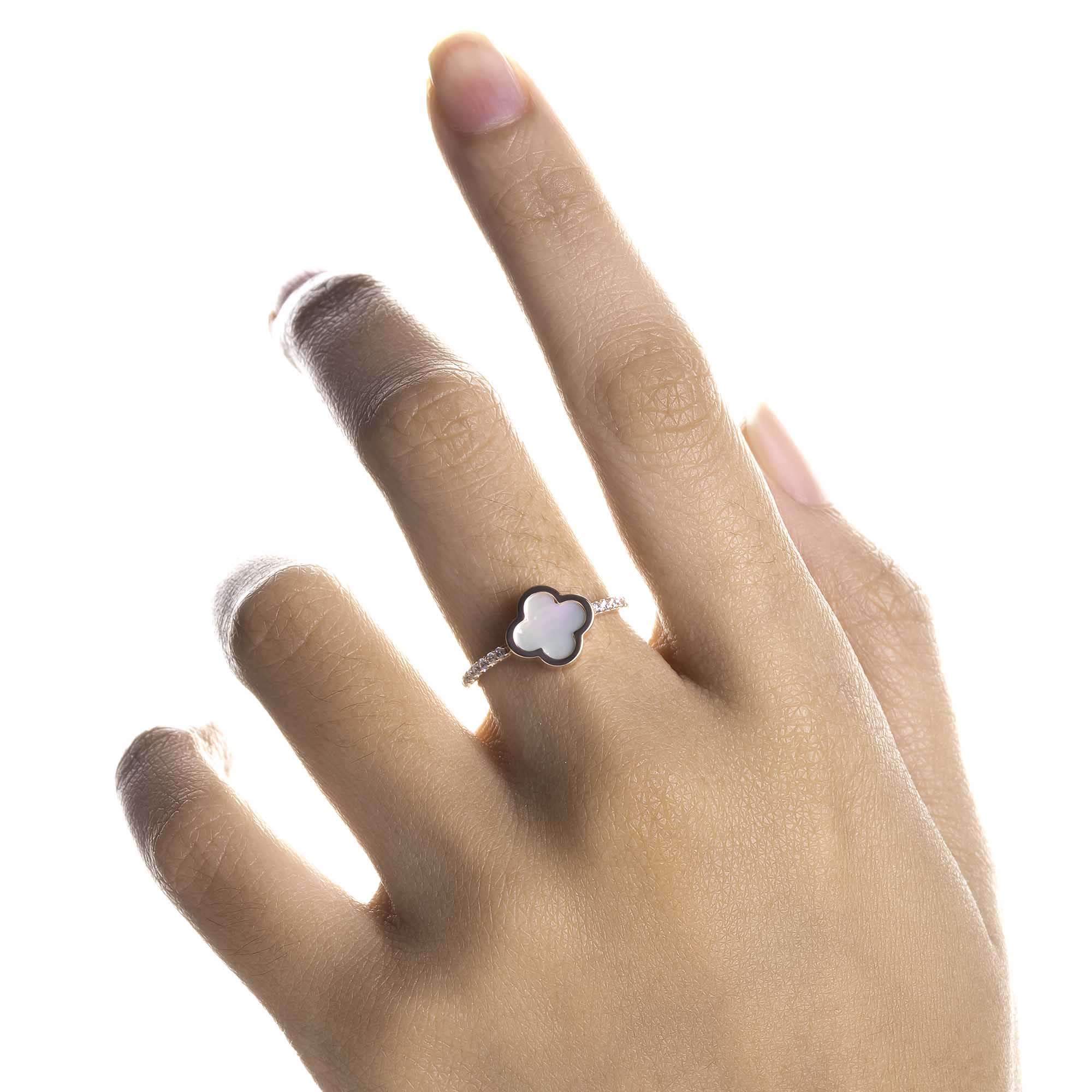 Cincin Emas 8k - Astrid Gold Ring - Evelina Collection - Juene Jewelry - Juene Jewelry