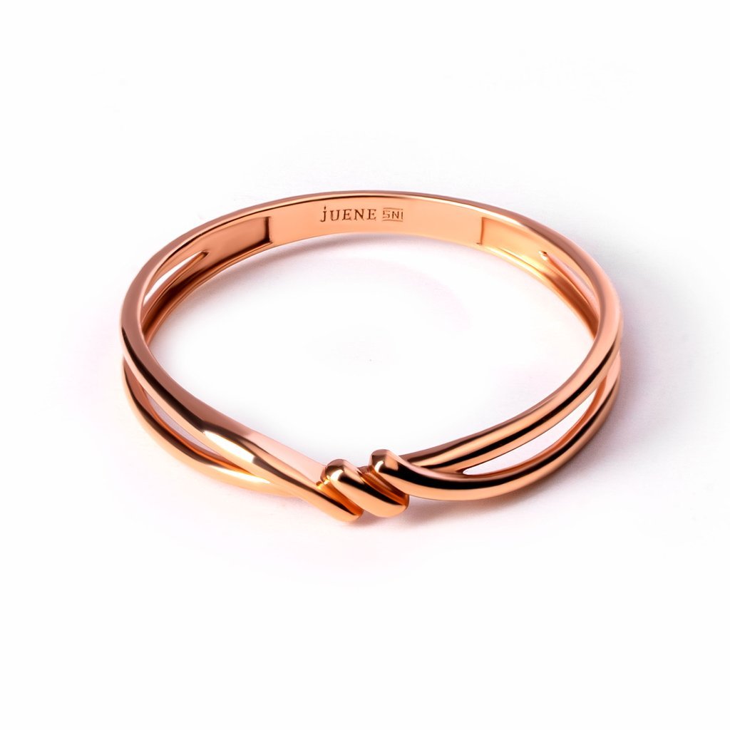 Cincin Emas 8K - Clara Gold Ring - Maddie Collection - Juene Jewelry - Juene