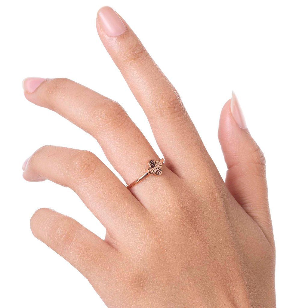 Cincin Emas 8K - Clora Gold Ring - Brianeta Collection - Juene Jewelry - Juene Jewelry