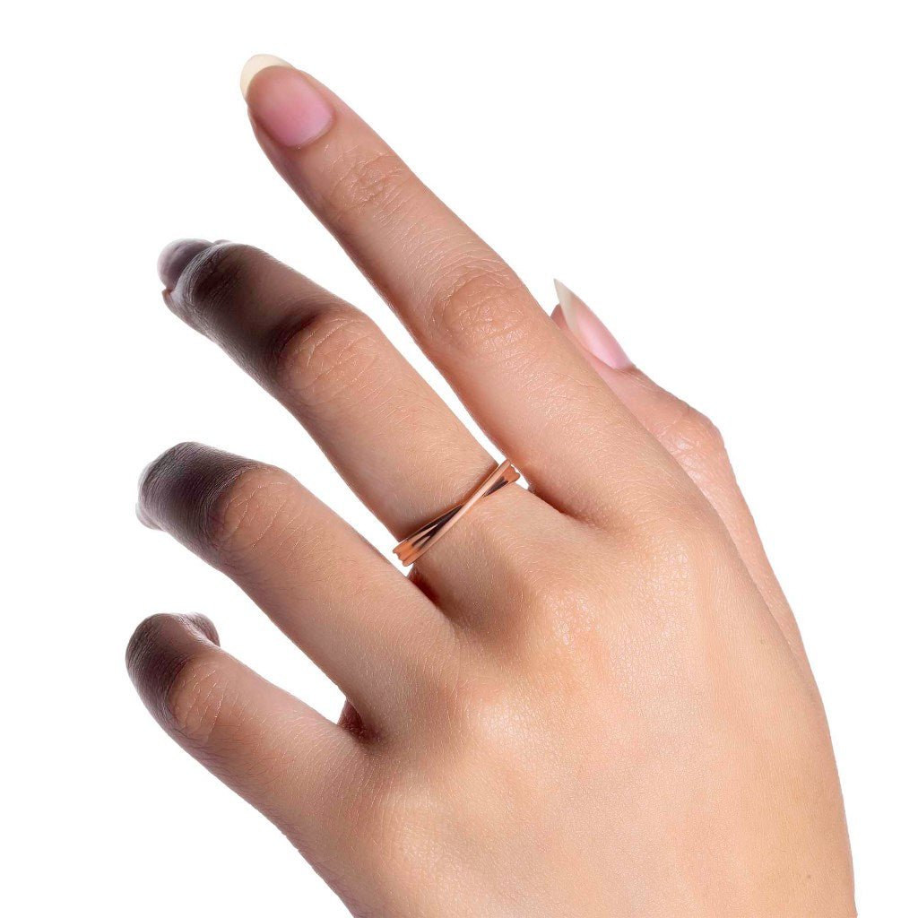Cincin Emas 8K - Emilia Gold Ring - Veya Collection - Juene Jewelry - Juene