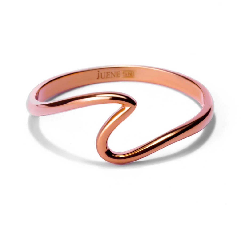 Cincin Emas 8K - Esme Gold Ring - Flux Collection - Juene Jewelry - Juene Jewelry
