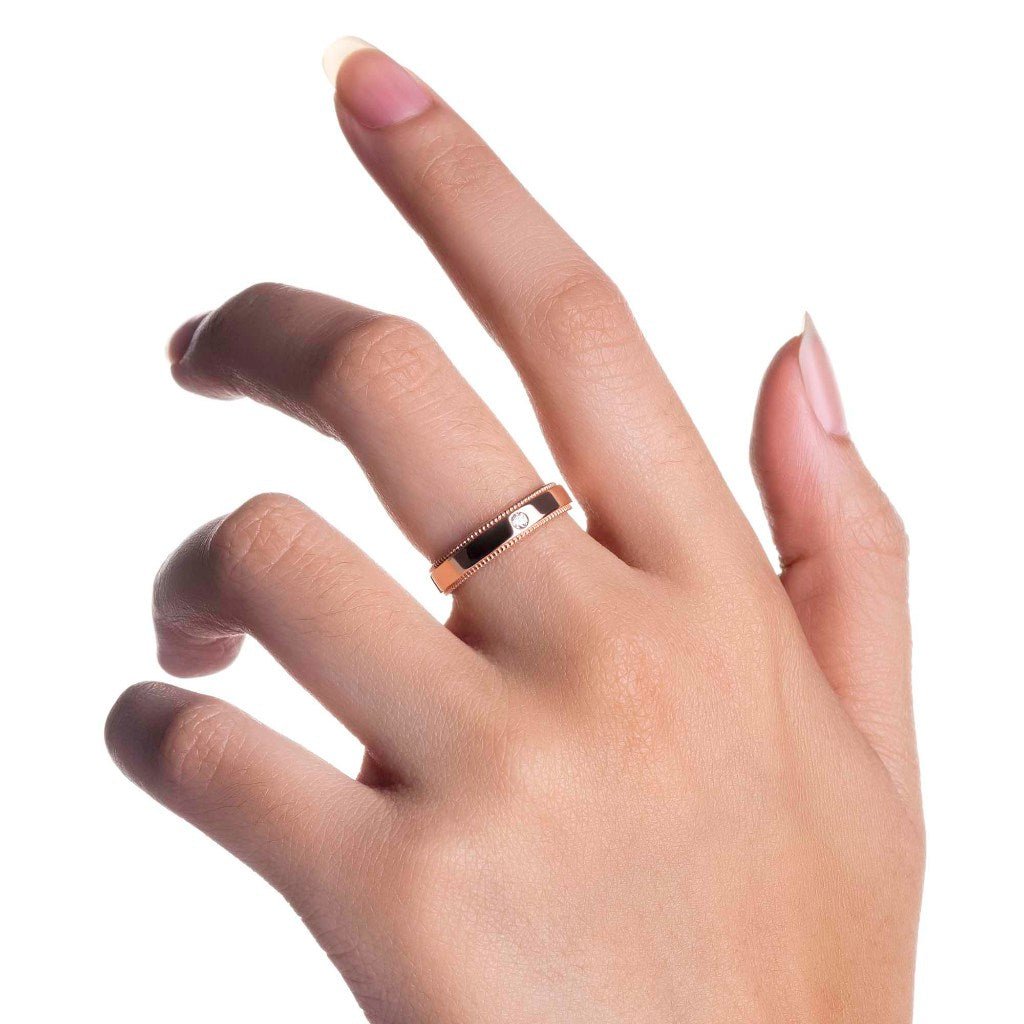 Cincin Emas 8k - Fay Gold Ring - Tally Collection - Juene Jewelry - Juene Jewelry