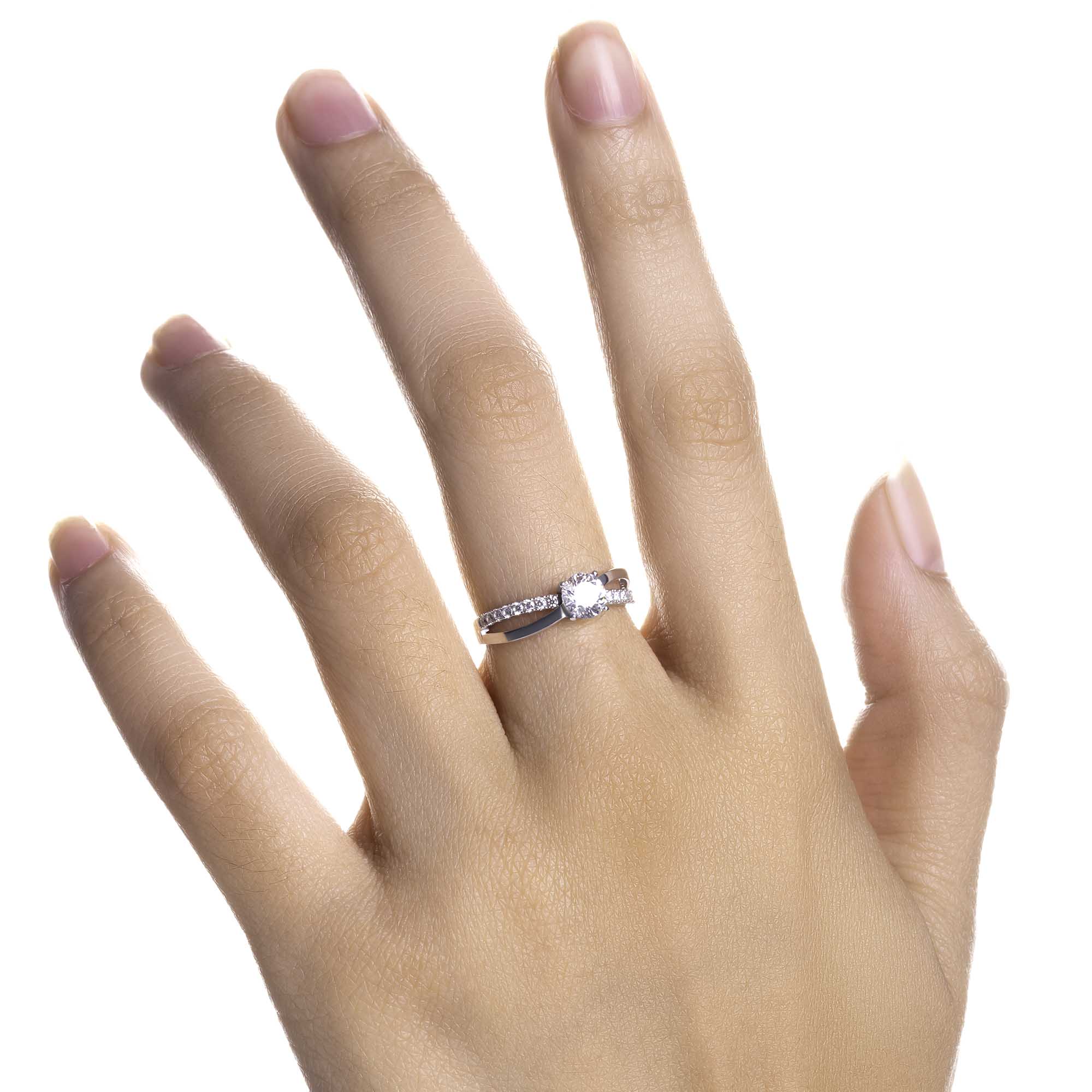 Cincin Emas 8K - Giselle Solitaire Gold Ring - Evelina Collection - Juene Jewelry - Juene Jewelry