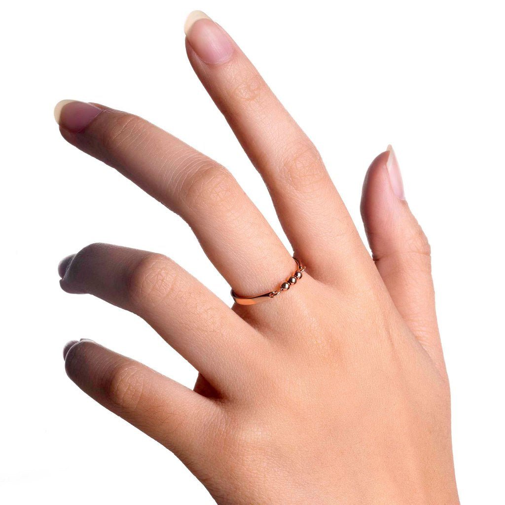 Cincin Emas 8K - Hera Gold Ring - Carta Collection - Juene Jewelry - Juene