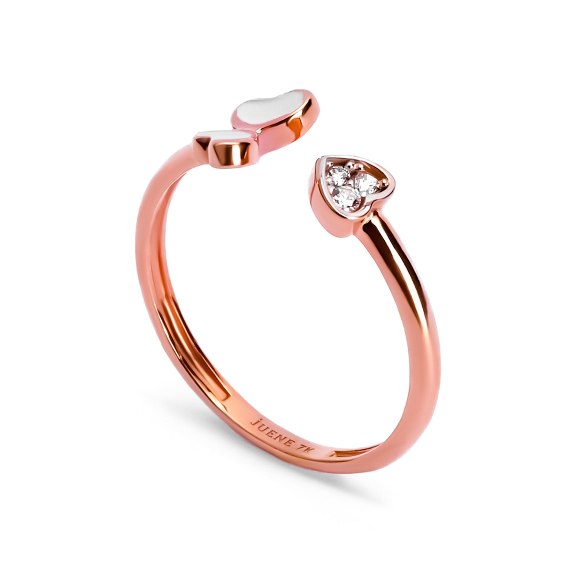 Cincin Emas 8k - Lala Gold Ring - Veya Collection - Juene Jewelry - Juene