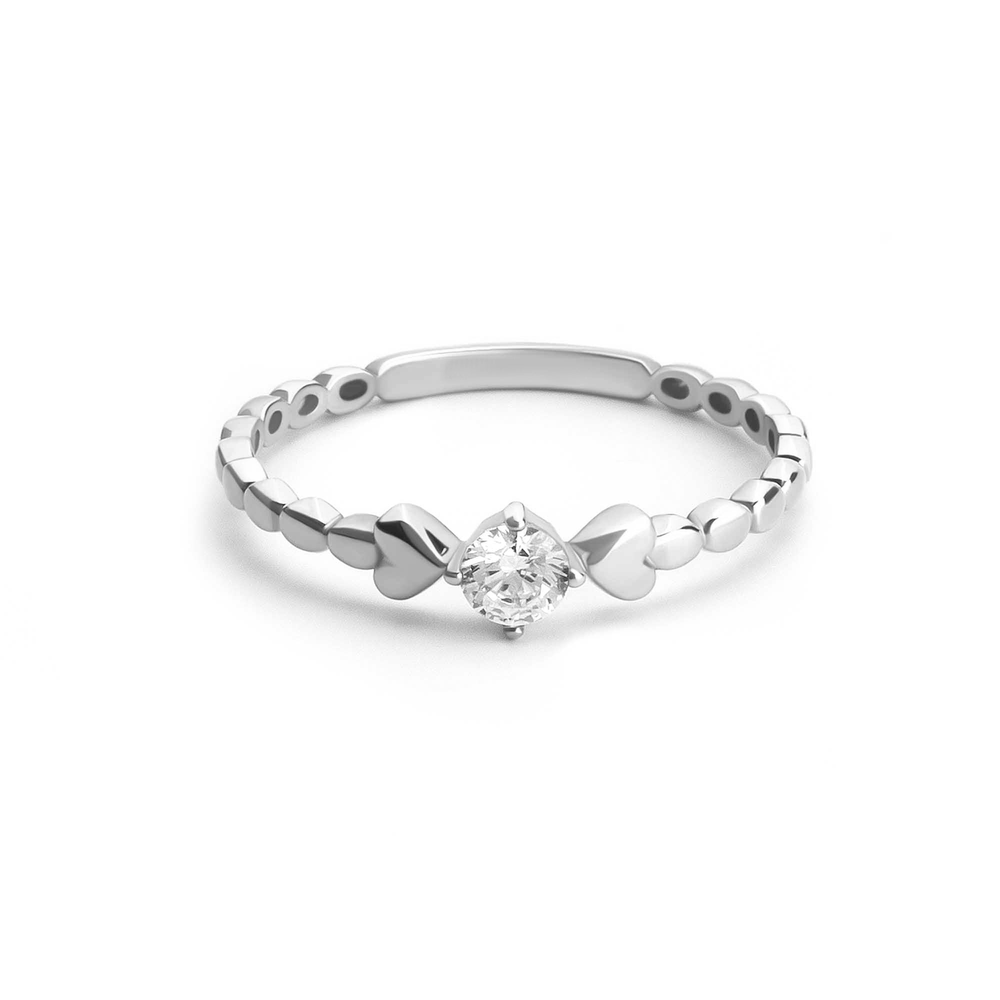 Cincin Emas 8k - Lunaira Gold Ring - Tally Collection - Juene Jewelry - Juene Jewelry