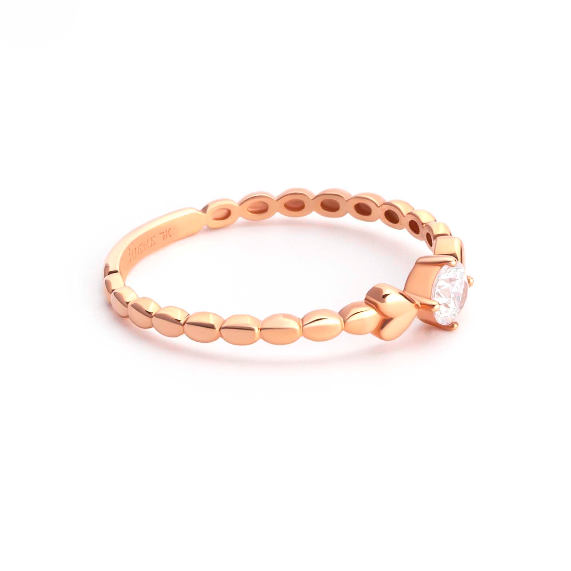 Cincin Emas 8k - Lunaira Gold Ring - Tally Collection - Juene Jewelry - Juene Jewelry