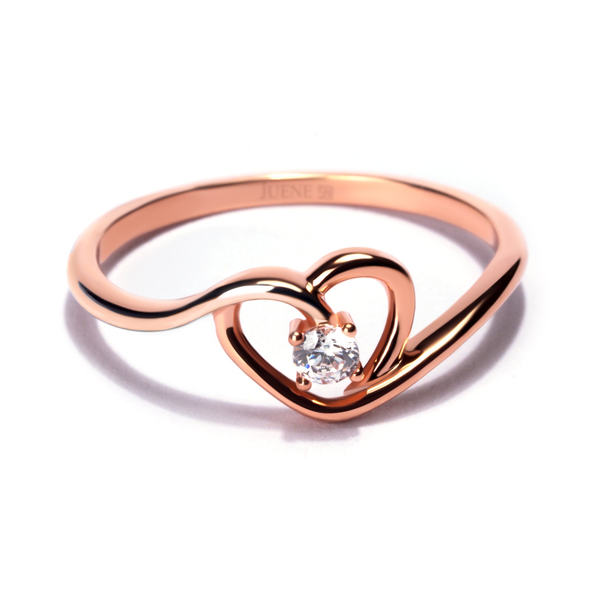 Cincin Emas 8K - Miya Gold Ring - Fiora Collection - Juene Jewelry - Juene Jewelry