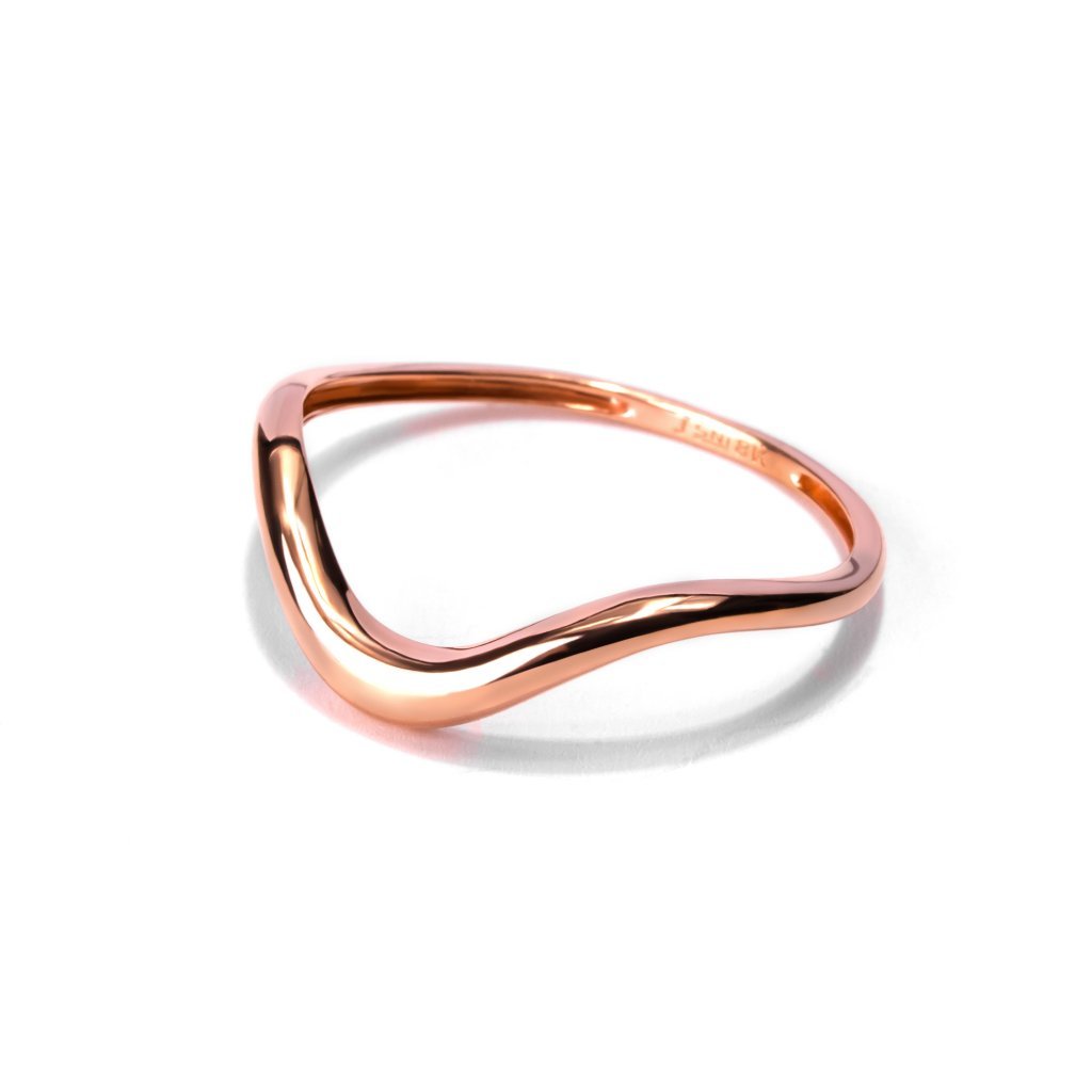 Cincin Emas 8K - Nami Gold Ring 01 - Viviene Collection - Juene Jewelry - Juene
