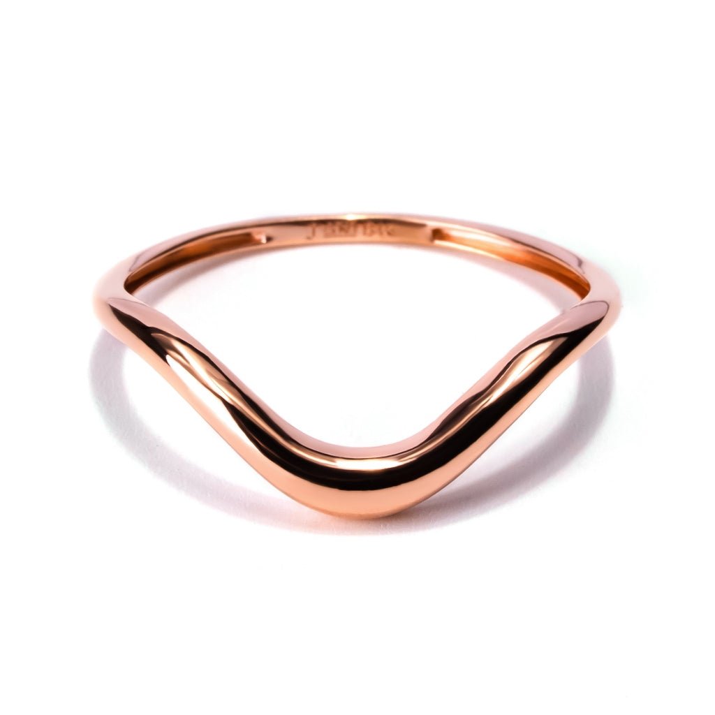 Cincin Emas 8K - Nami Gold Ring 01 - Viviene Collection - Juene Jewelry - Juene