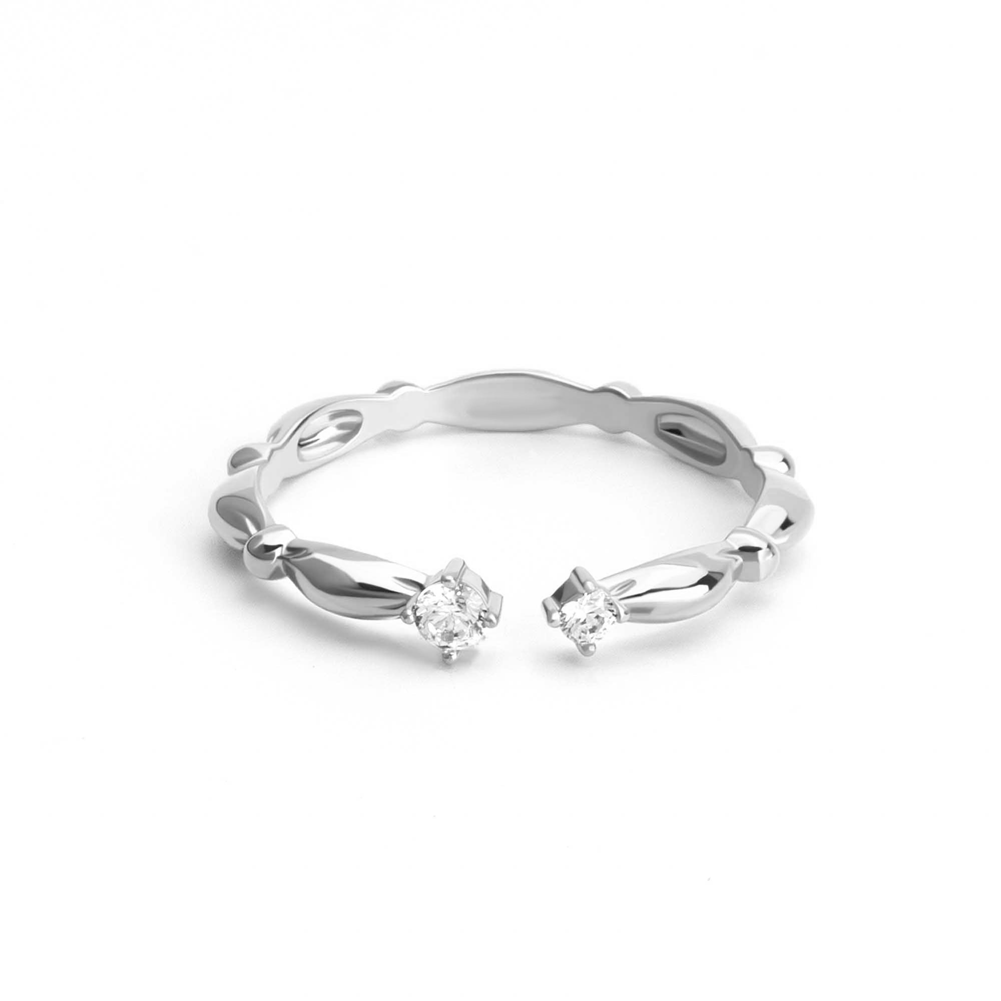 Cincin Emas 8k - Orika Gold Ring - Tally Collection - Juene Jewelry - Juene Jewelry