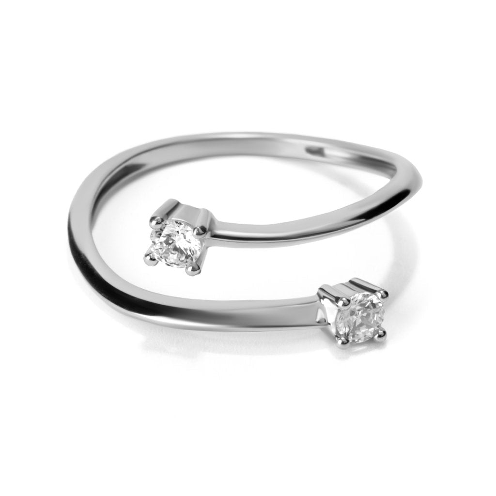 Cincin Emas 8K - Sary Gold Ring 01 - Viviene Collection - Juene Jewelry - Juene