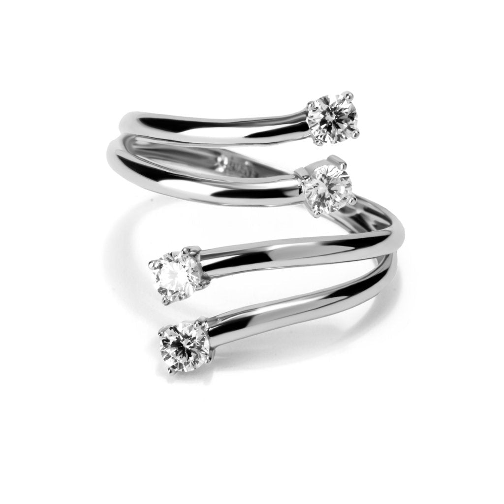 Cincin Emas 8K - Sila Gold Ring 01 - Viviene Collection - Juene Jewelry - Juene
