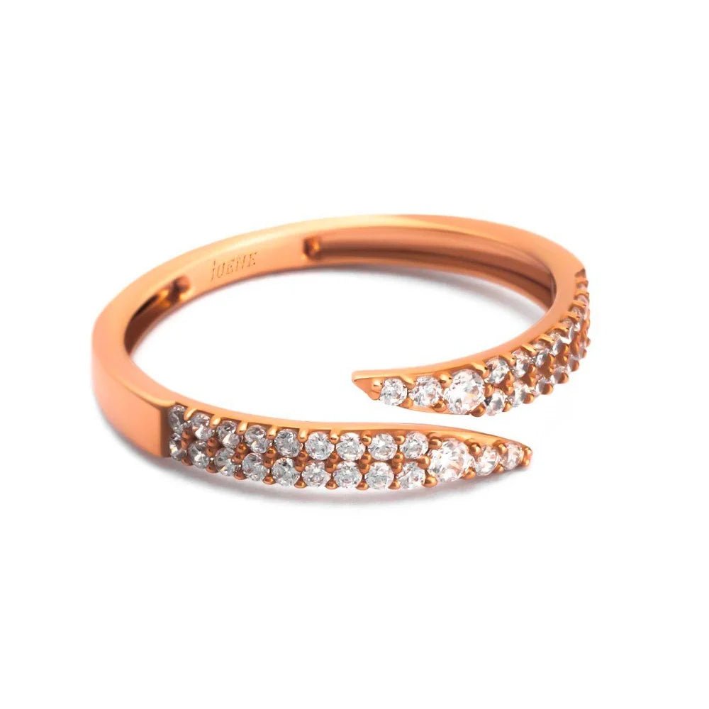 Cincin Emas 8K -Ticha Gold Ring - Terra Collection - Juene Jewelry - Juene