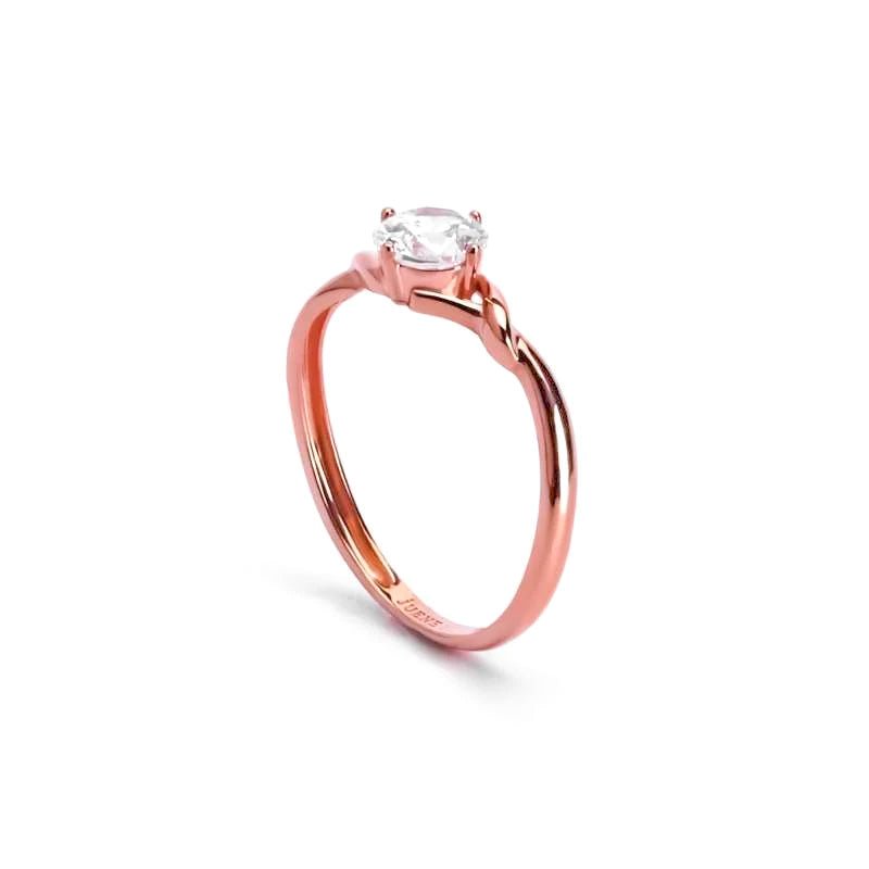 Cincin Emas Solitaire 8K - Fey Gold Ring - Terra Collection - Juene Jewelry - Juene