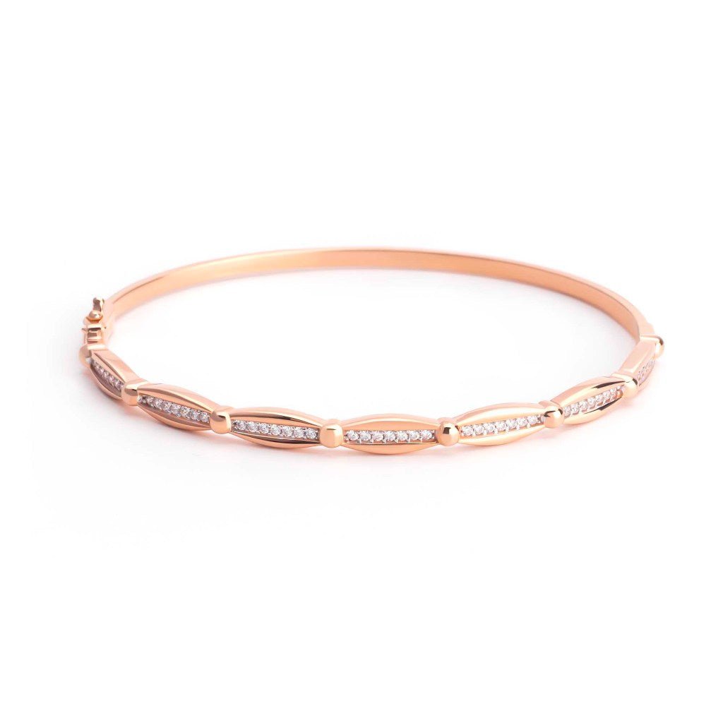 Gelang Emas 7k - Asa Gold Bangle - Dotsy Collection - Juene Jewelry - Juene